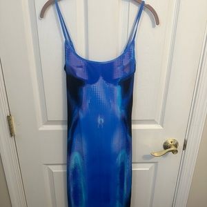 WHITEFOX “feeling the heat maxi dress Milky Way”